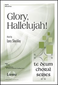 Glory Hallelujah SATB choral sheet music cover Thumbnail